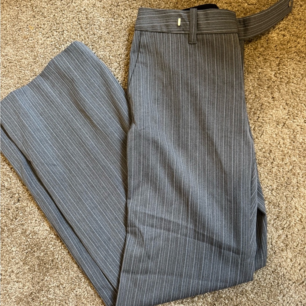 GAP Men's Blue Pinstripe Dress Pants
